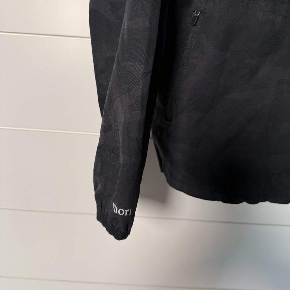 Vuori Full Zip Hooded Black Camo Jacket Size Small - Picture 7 of 14